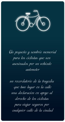 Invitación – Instalación de una bicicleta&nbsp;blanca