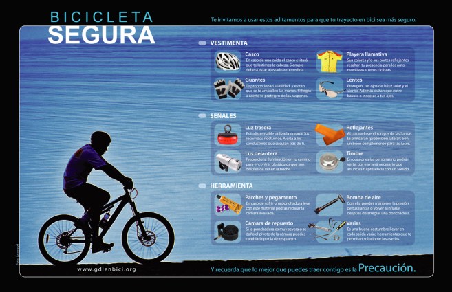 Cartel Bici Segura