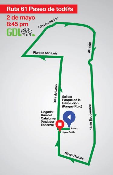 Ruta Paseo 61