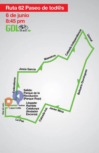 Ruta Paseo 62