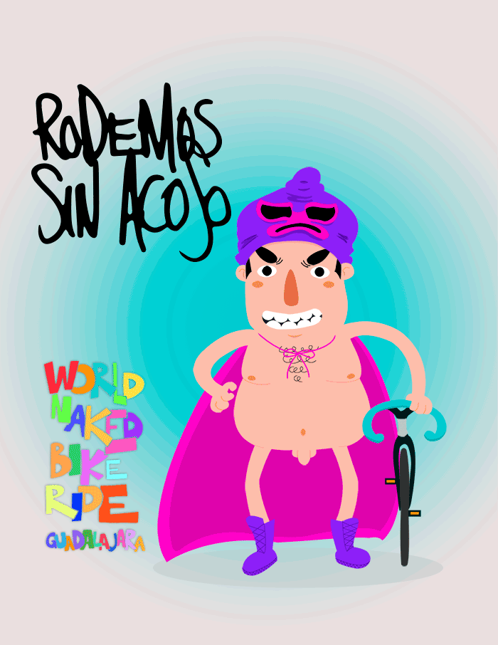 Rodada al desnudo sin acoso #WNBRSinAcoso