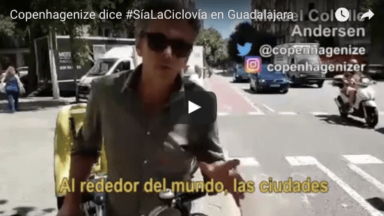 Copenhagenize dice #SíaLaCiclovía en Guadalajara