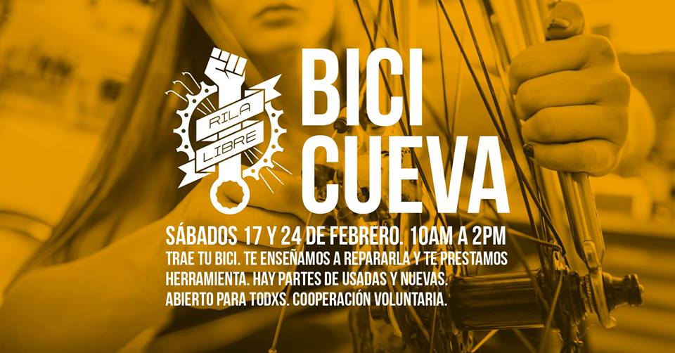 Bicicueva / Taller abierto en Casa Ciclista