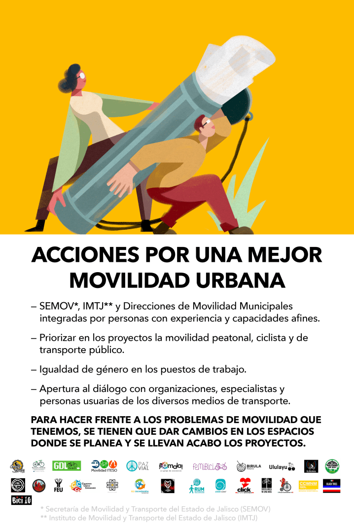 Acciones por una mejor movilidad urbana