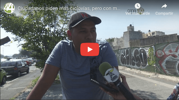 Ciudadanos piden más ciclovías, pero con mantenimiento y cultural vial
