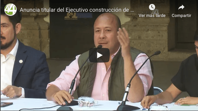 Anuncia titular del Ejecutivo construcción de 5 nuevas ciclovías en el AMG