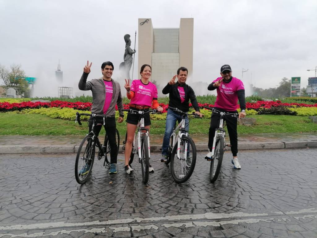 Vía RecreActiva llegó a las mil jornadas y le entregan la “medalla de&nbsp;oro”